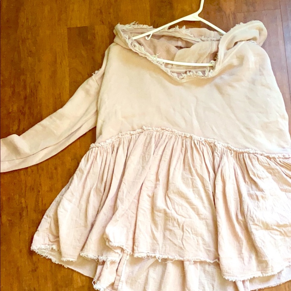 Free people oversized hoodie.